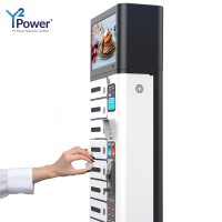 Y2Power ADE Pro 8  Coin Operated Mobile Charging Locker with 14" Android Digital Screen with Floor Stand PL-SC8V-Y2